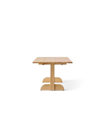 Puffin ruokapöytä Oak Solid Natural - Luonnollinen tammi, 200x95 cm - Audo Copenhagen