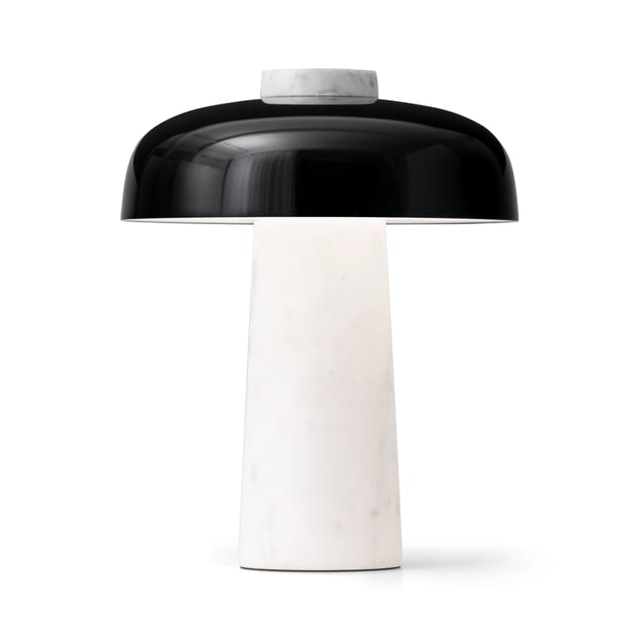 Reverse pöytävalaisin 30 cm, Carrara-black Audo Copenhagen