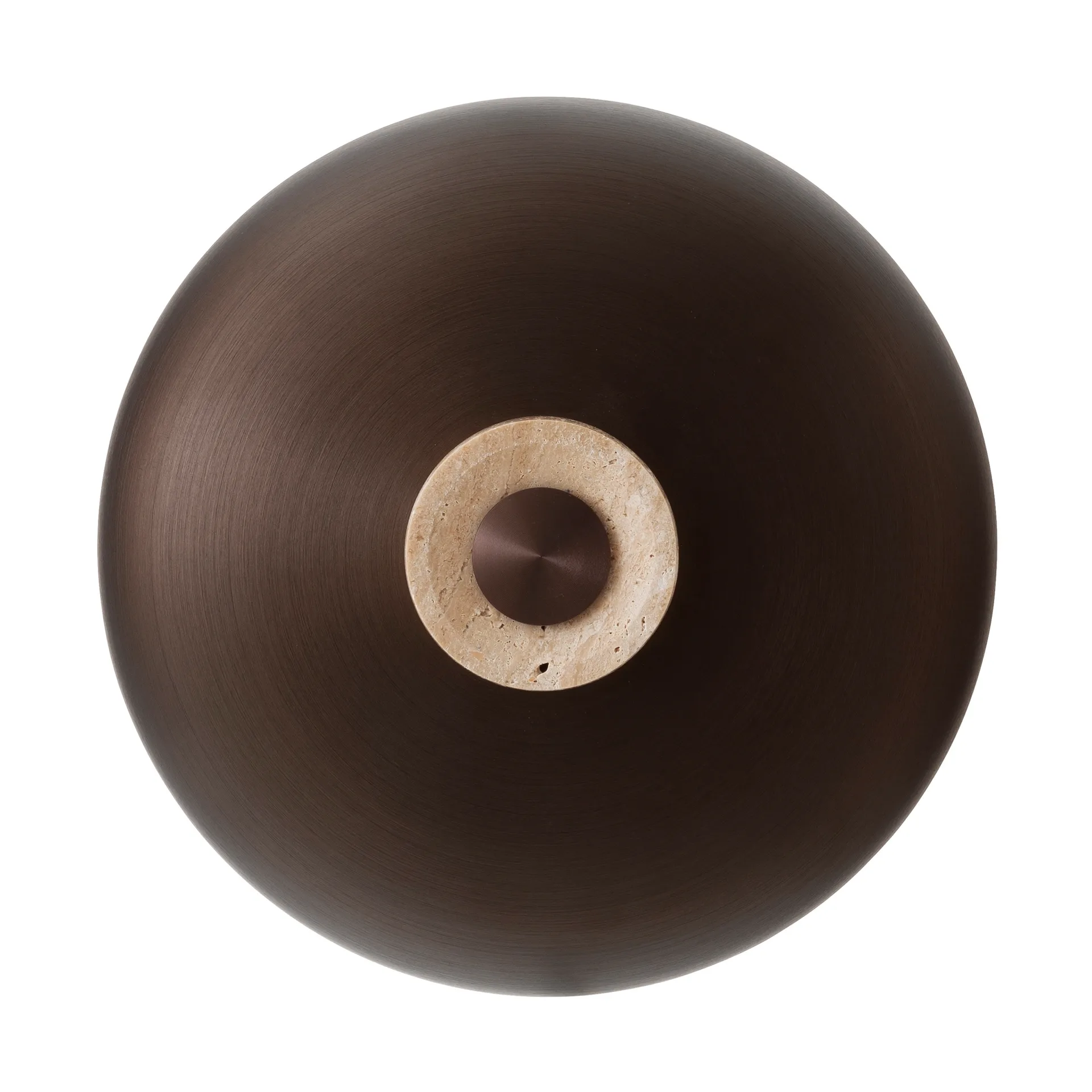 Reverse seinävalaisin kiinteä asennus, Bronzed aluminium Audo Copenhagen