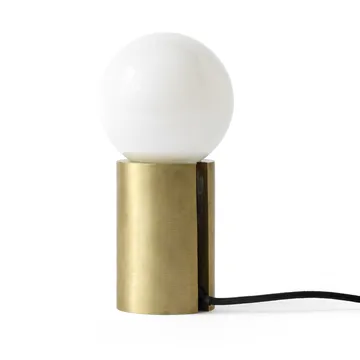 Socket pöytävalaisin - harjattu messinki - Audo Copenhagen