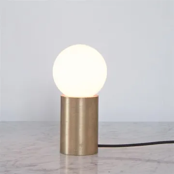 Socket pöytävalaisin - harjattu messinki - Audo Copenhagen