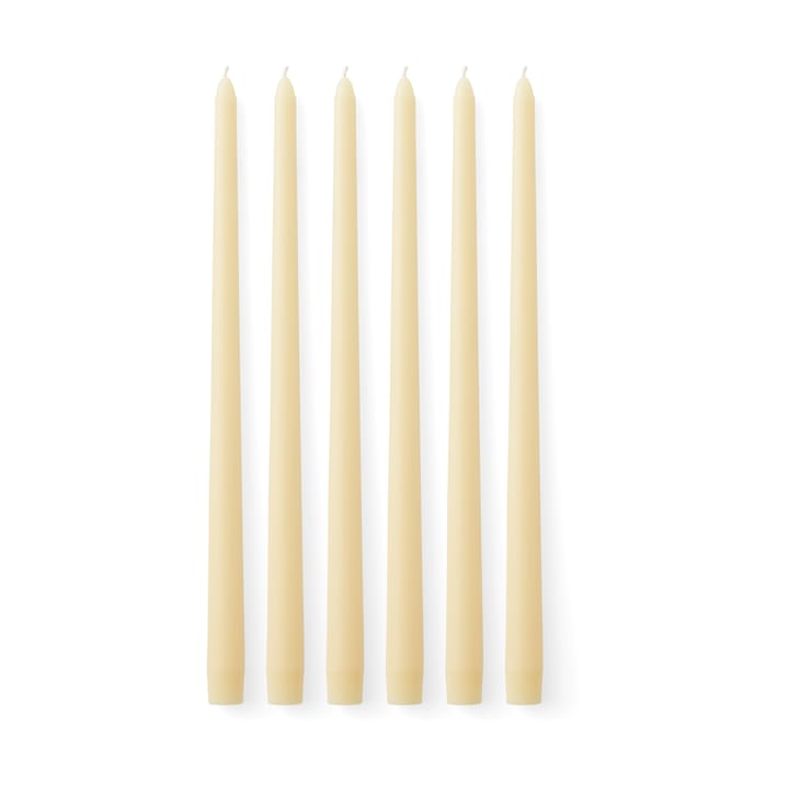 Spire kynttilä 38 cm 6 kpl - Ivory - Audo Copenhagen