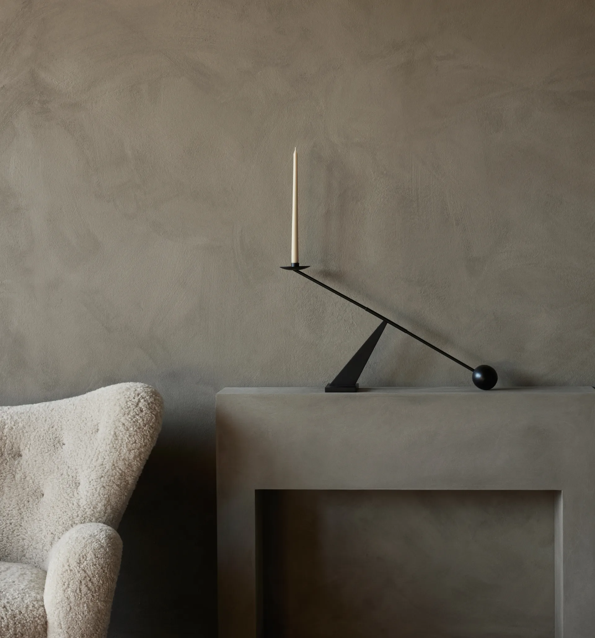 Spire kynttilä 38 cm 6 kpl, Ivory Audo Copenhagen