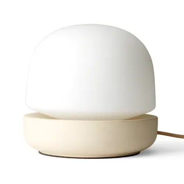 Stone pöytävalaisin - sand - Audo Copenhagen