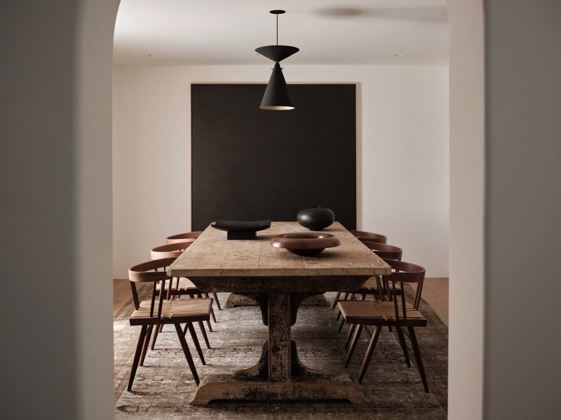 Surround maljakko 17,5 cm, Mangopuu Audo Copenhagen