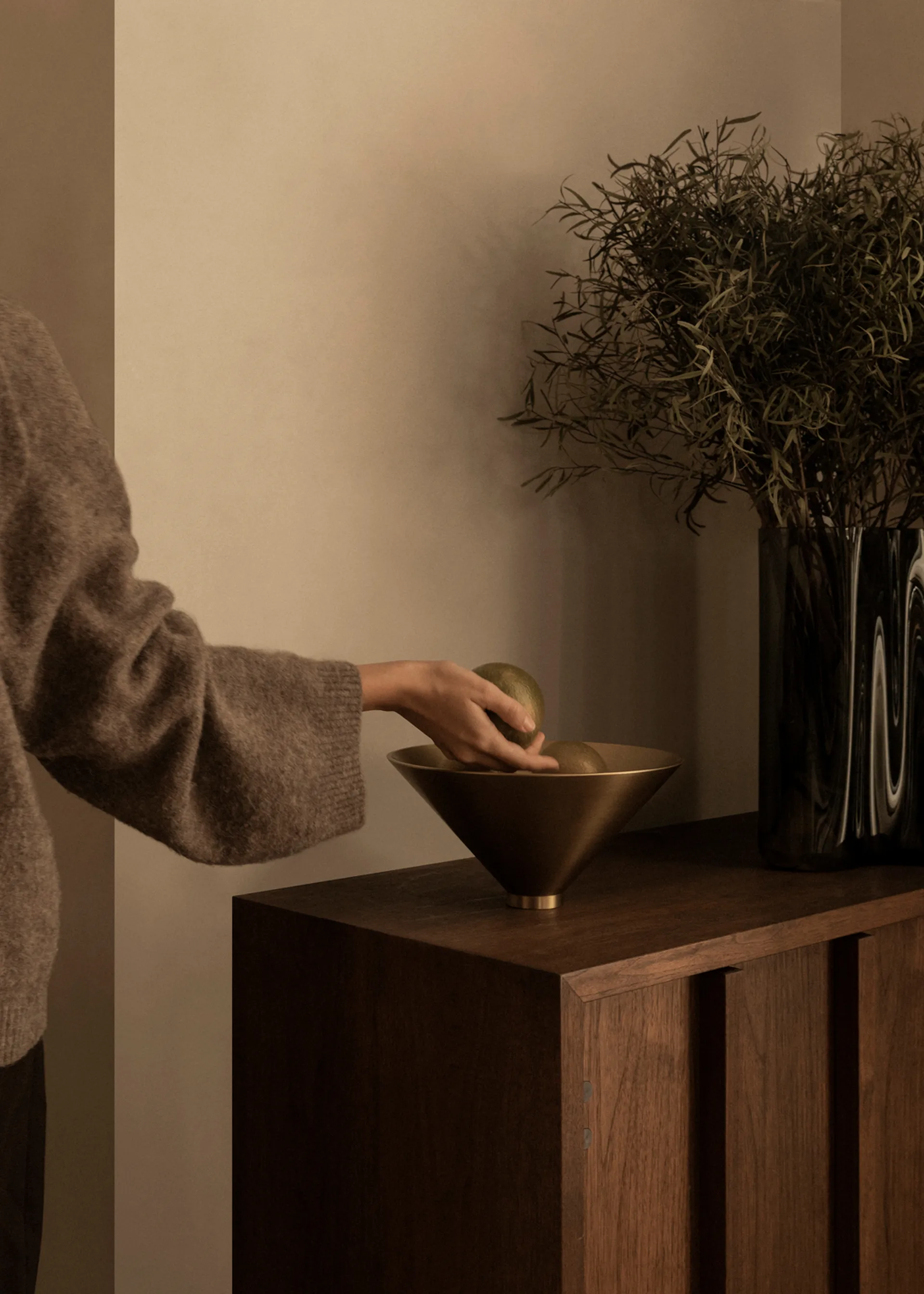 Taper kulho Ø 26 cm, Messinki Audo Copenhagen