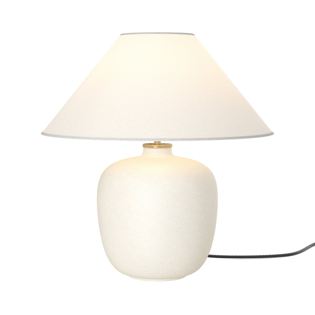 Audo Copenhagen Torso pöytävalaisin 37 cm Off white
