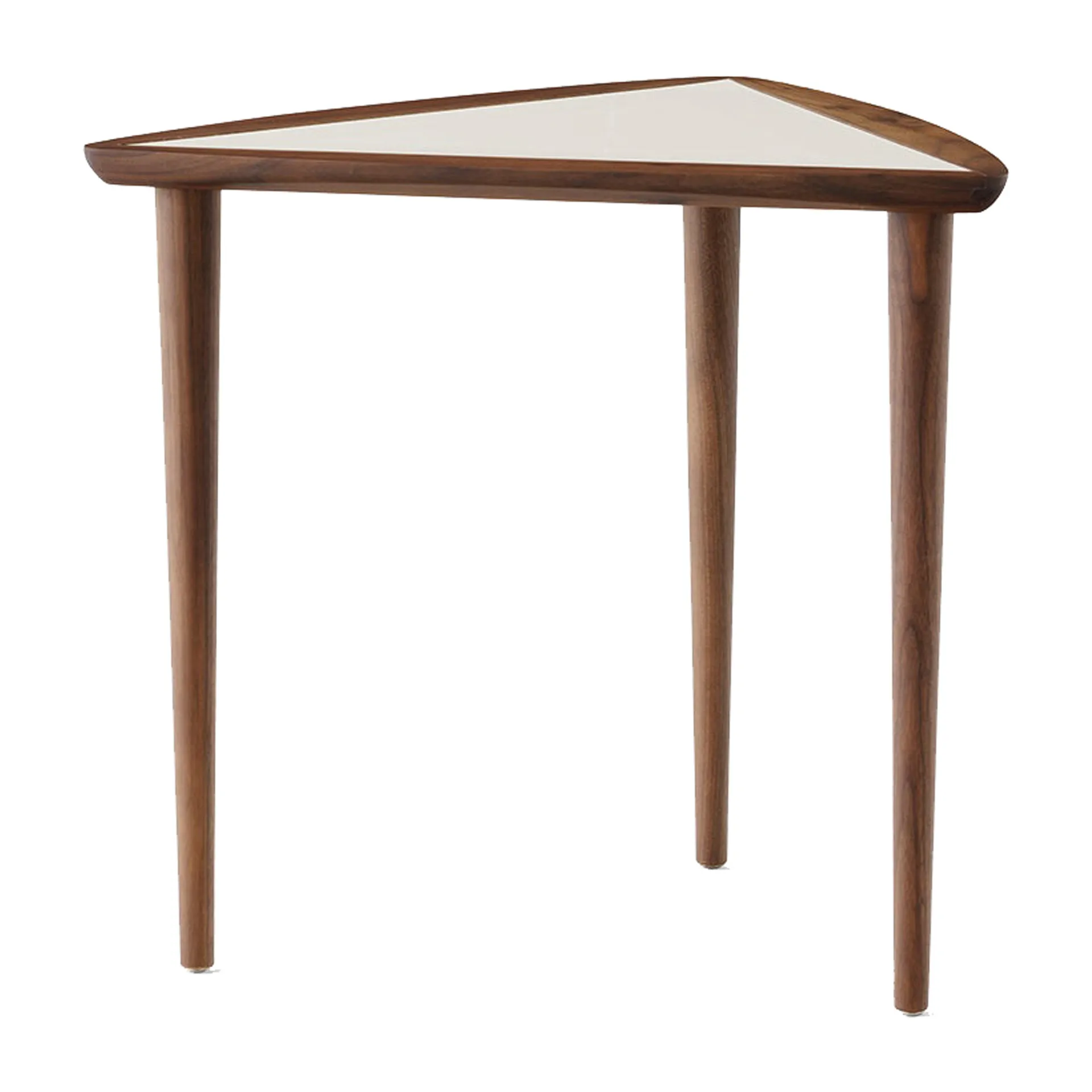 Umanoff nesting side table, Walnut-fog Audo Copenhagen