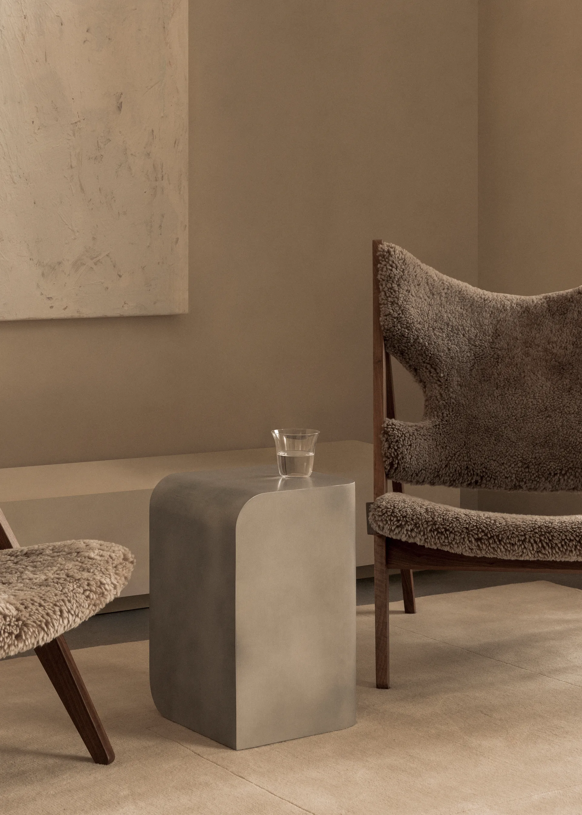 Volume sivupöytä, Aluminium Audo Copenhagen