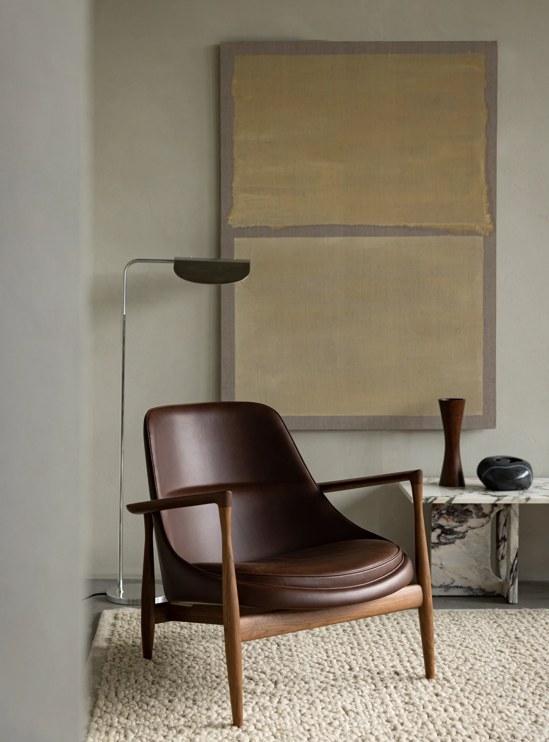 Wing pöytävalaisin, Alumiini, 84 cm Audo Copenhagen