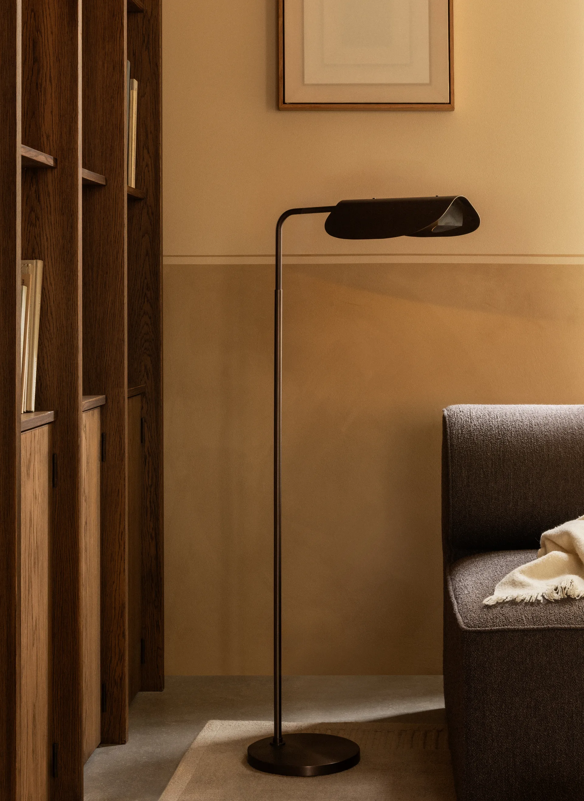 Wing pöytävalaisin, Bronsoitu alumiini, 115 cm Audo Copenhagen