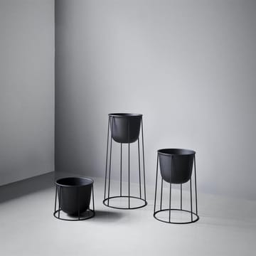 Wire Pot kukkaruukku - musta - Audo Copenhagen