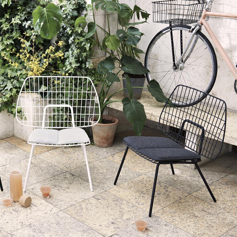 WM String loungetuoli, musta Audo Copenhagen