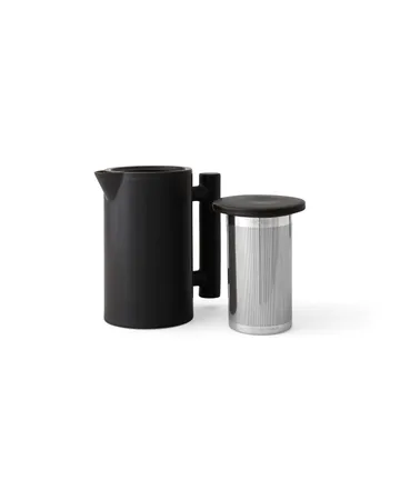 Yana kahvikannu 1 litra - Dark glazed - Audo Copenhagen