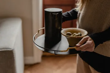 Yana kahvikannu 1 litra - Dark glazed - Audo Copenhagen