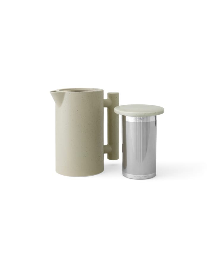 Yana kahvikannu 1 litra, Grey glazed Audo Copenhagen