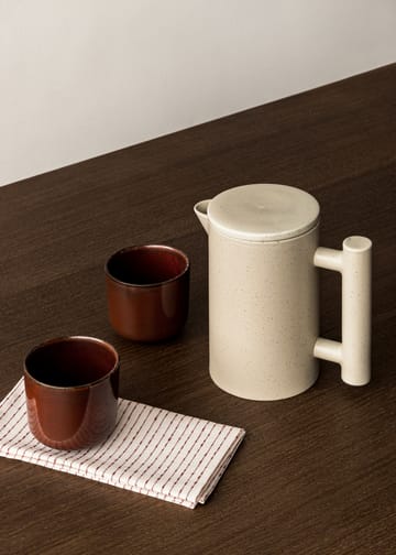 Yana kahvikannu 1 litra - Grey glazed - Audo Copenhagen