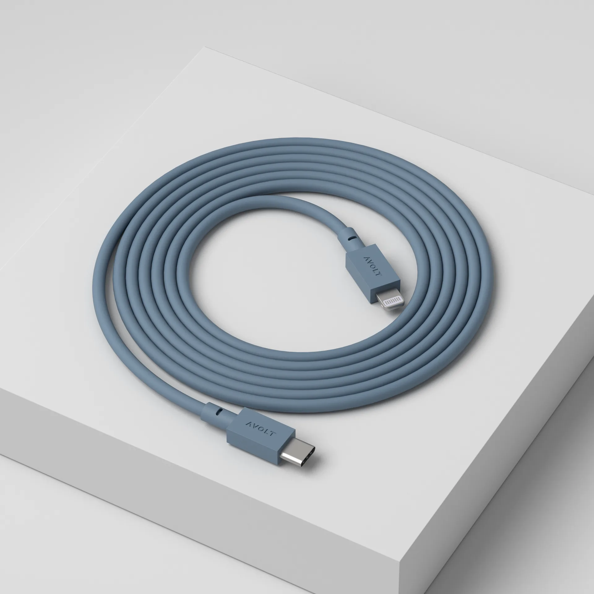 Kaapeli 1 USB C Lightning-latauskaapeli 2m, Shark Blue Avolt