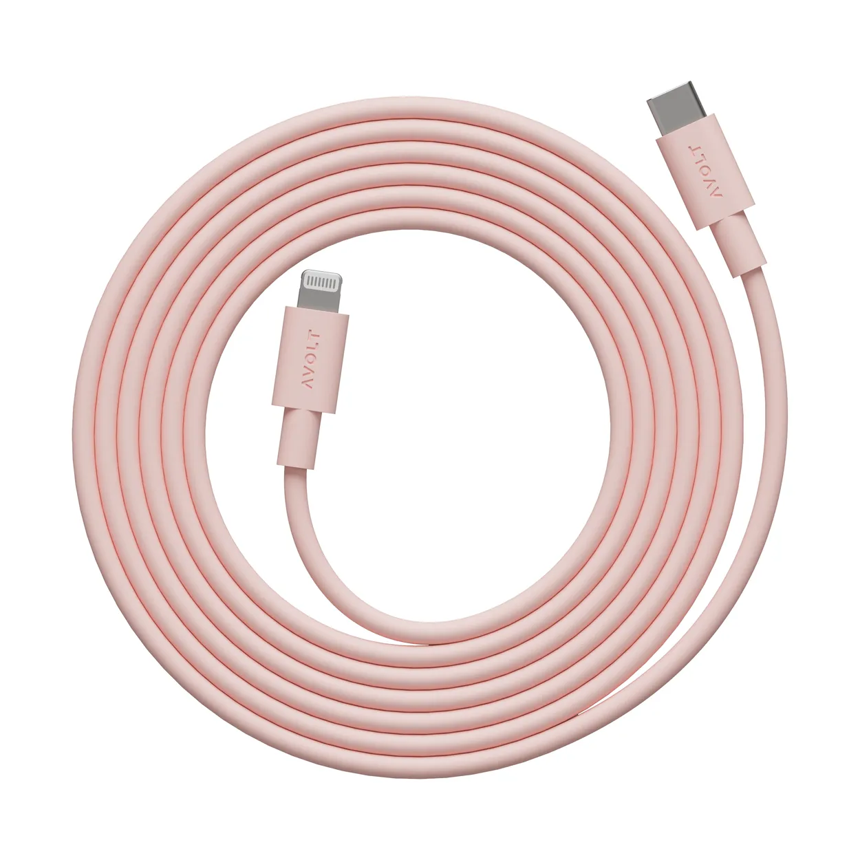 Avolt Kaapeli 1 USB C Lightning-latauskaapeli 2m Uusi Pinkki