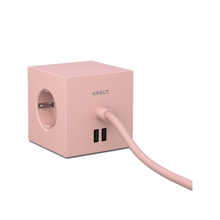 Square 1 -haaroituspistorasia - Old pink - Avolt