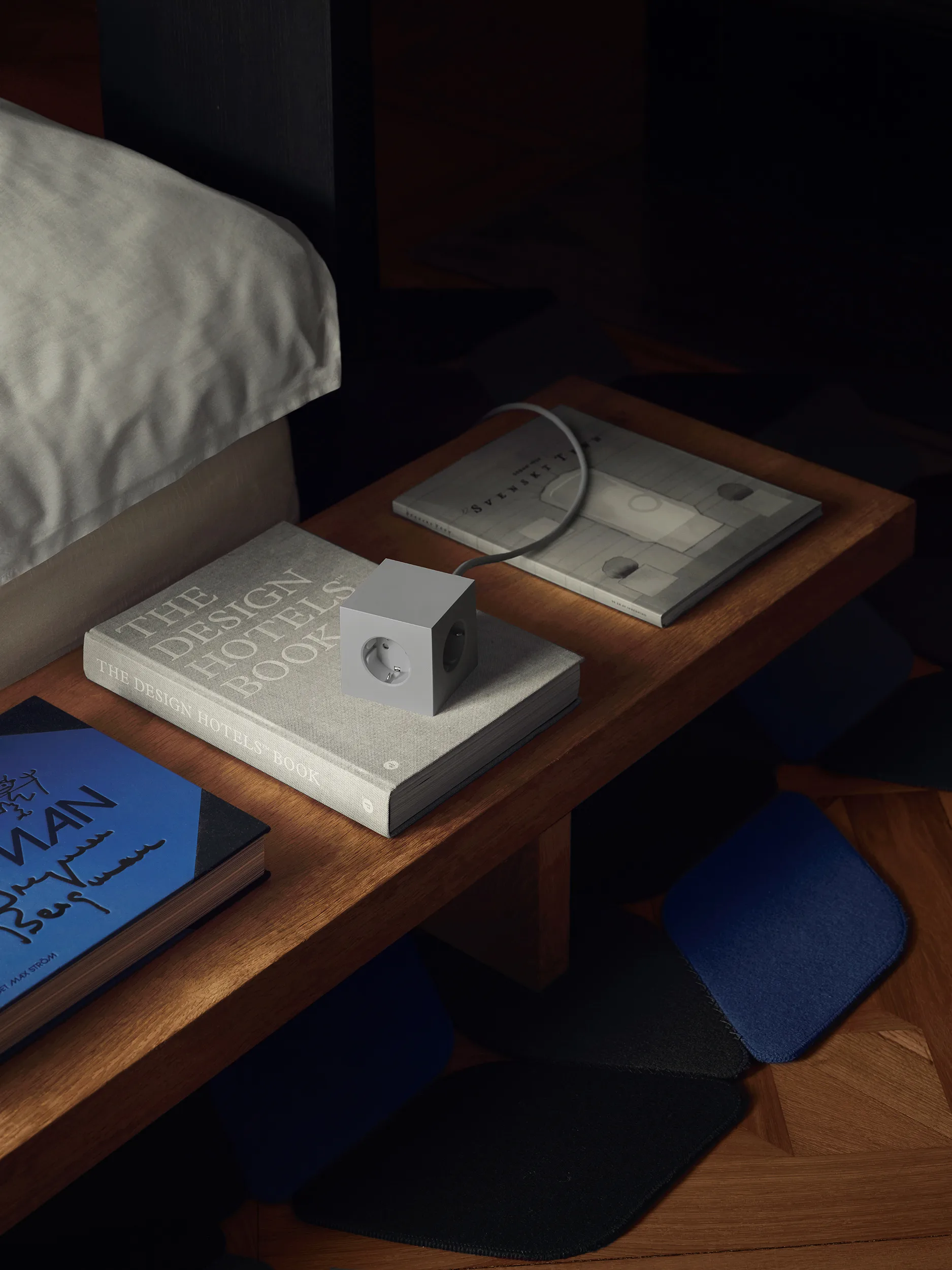 Square 1 pistorasia USB-C 30W 3 m, Gotland harmaa Avolt