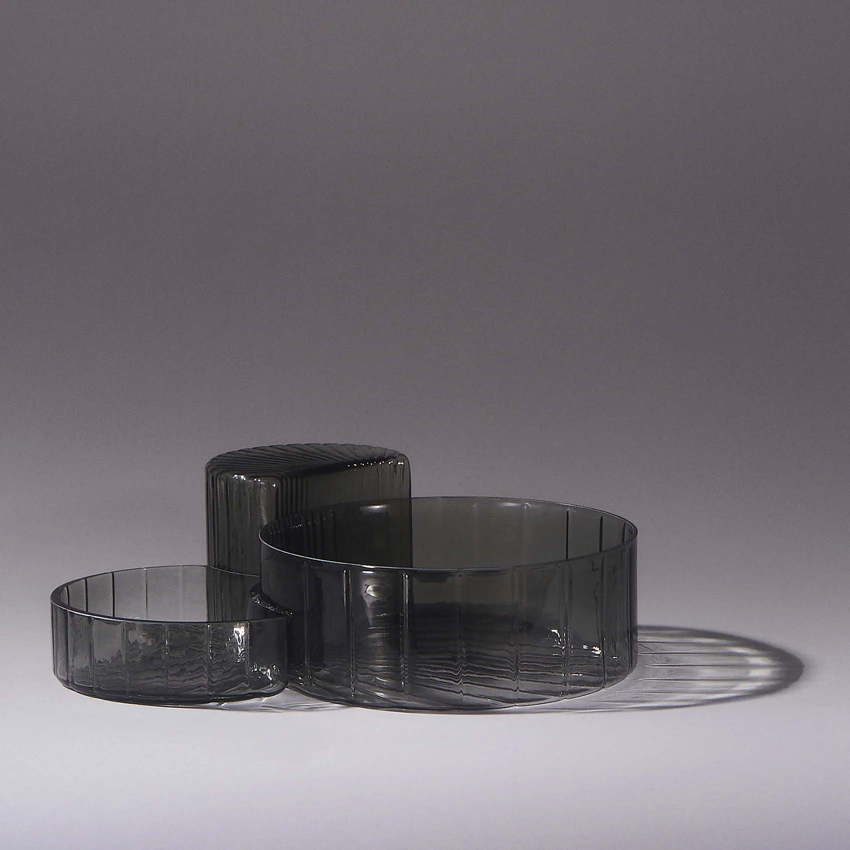 Concha kulho, 3-pakkaus, Musta AYTM