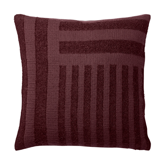 AYTM Contra tyyny 40x40 cm Bordeaux | Skandinaavinen Sisustus | Tyynyt | Punainen