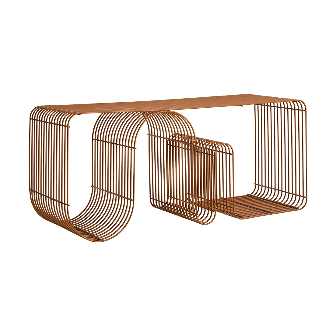 AYTM Curva-istuinpenkki 100 cm Amber