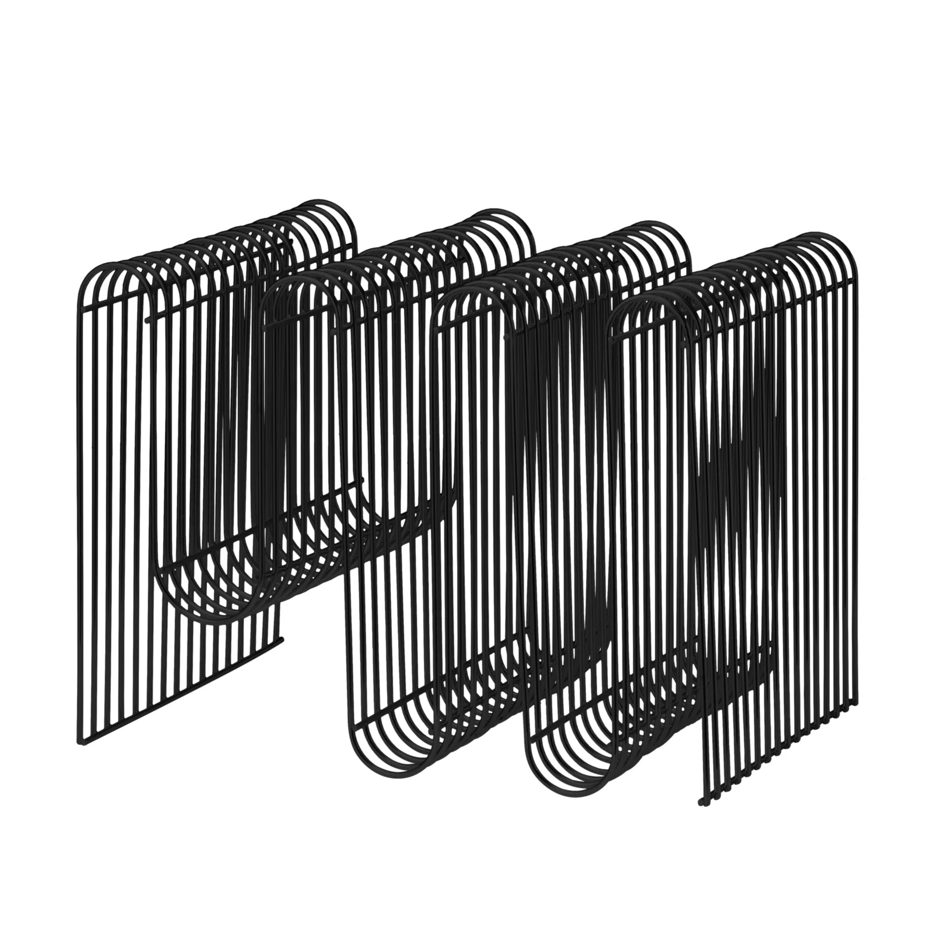 Curva lehtiteline, musta AYTM