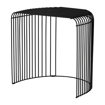 Curva pöytä 45 cm - Musta - AYTM