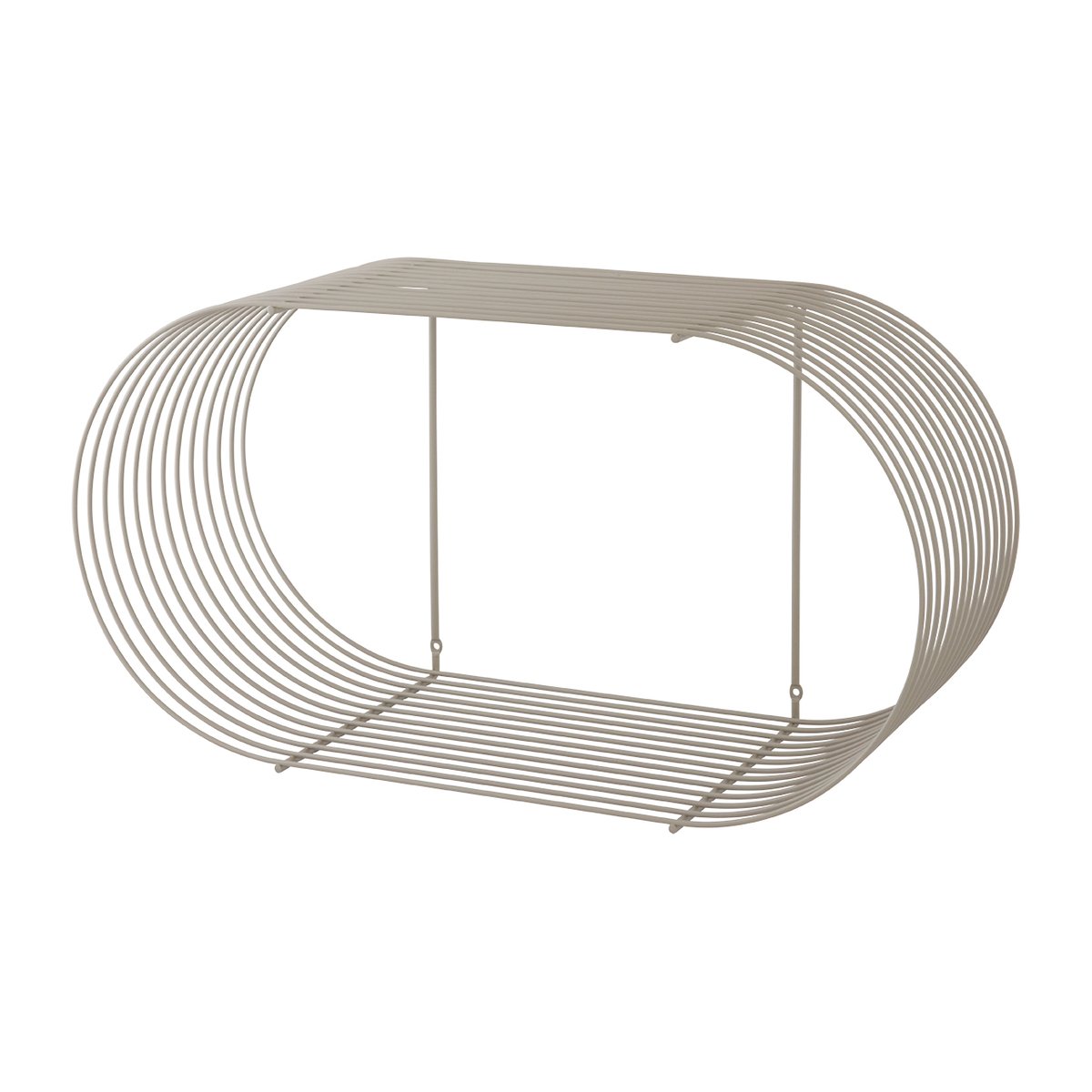 AYTM Curva seinähylly Taupe | Skandinaavinen Sisustus | Hyllyt & Hyllyjärjestelmät | Beige