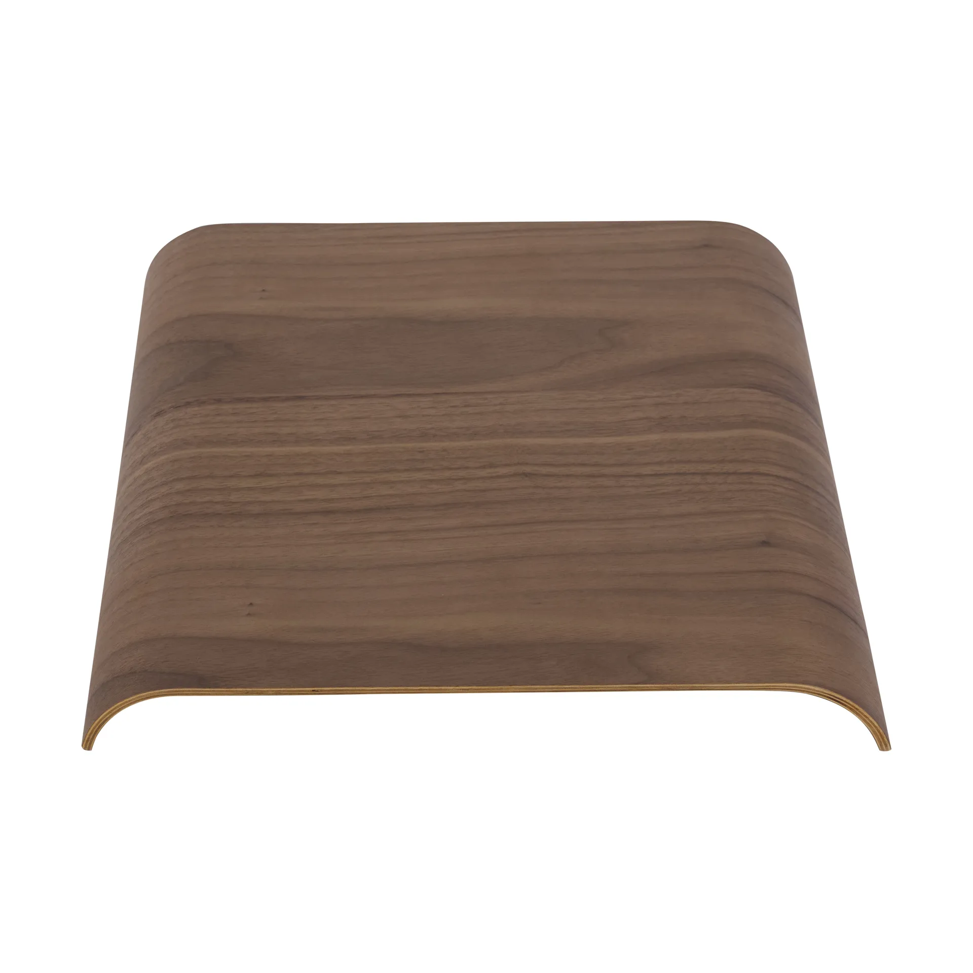 Curva tarjotin/yläpaneeli Curva jakkaralle 33 cm, Pähkinäpuu AYTM