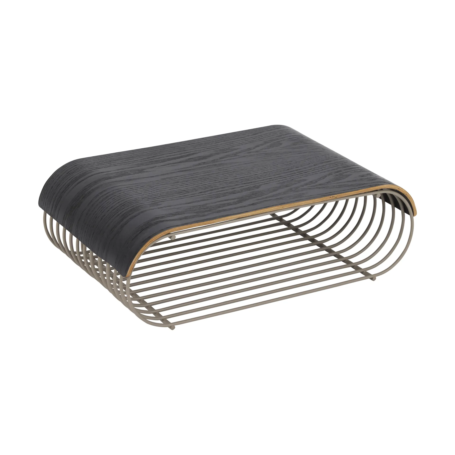 Curva tarjotin/yläpaneeli hyllyyn 40,4 cm, Musta AYTM