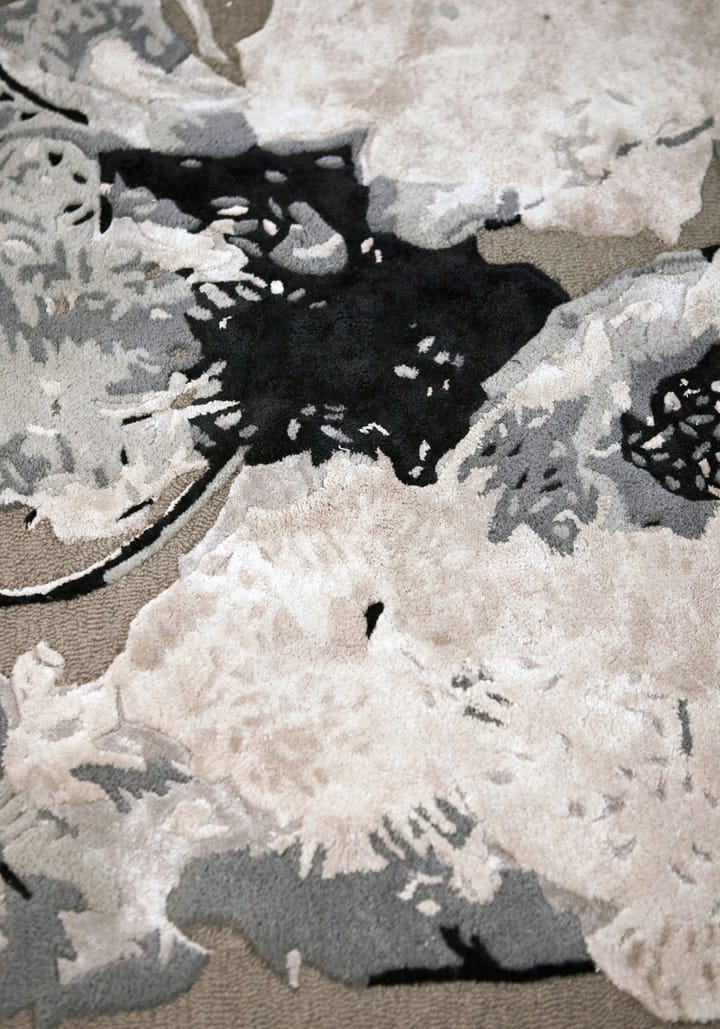 Floreo matto Ø200 cm - Valkoinen-harmaa - AYTM
