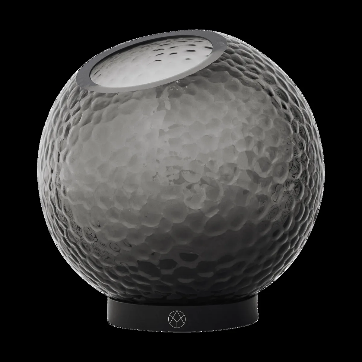 AYTM Globe bubbles maljakko Ø17 cm Musta