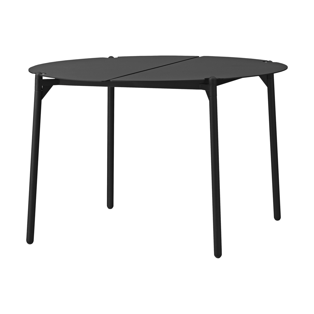 AYTM NOVO loungepöytä 70x45 cm Black | Skandinaavinen Sisustus | Puutarhapöydät | Musta