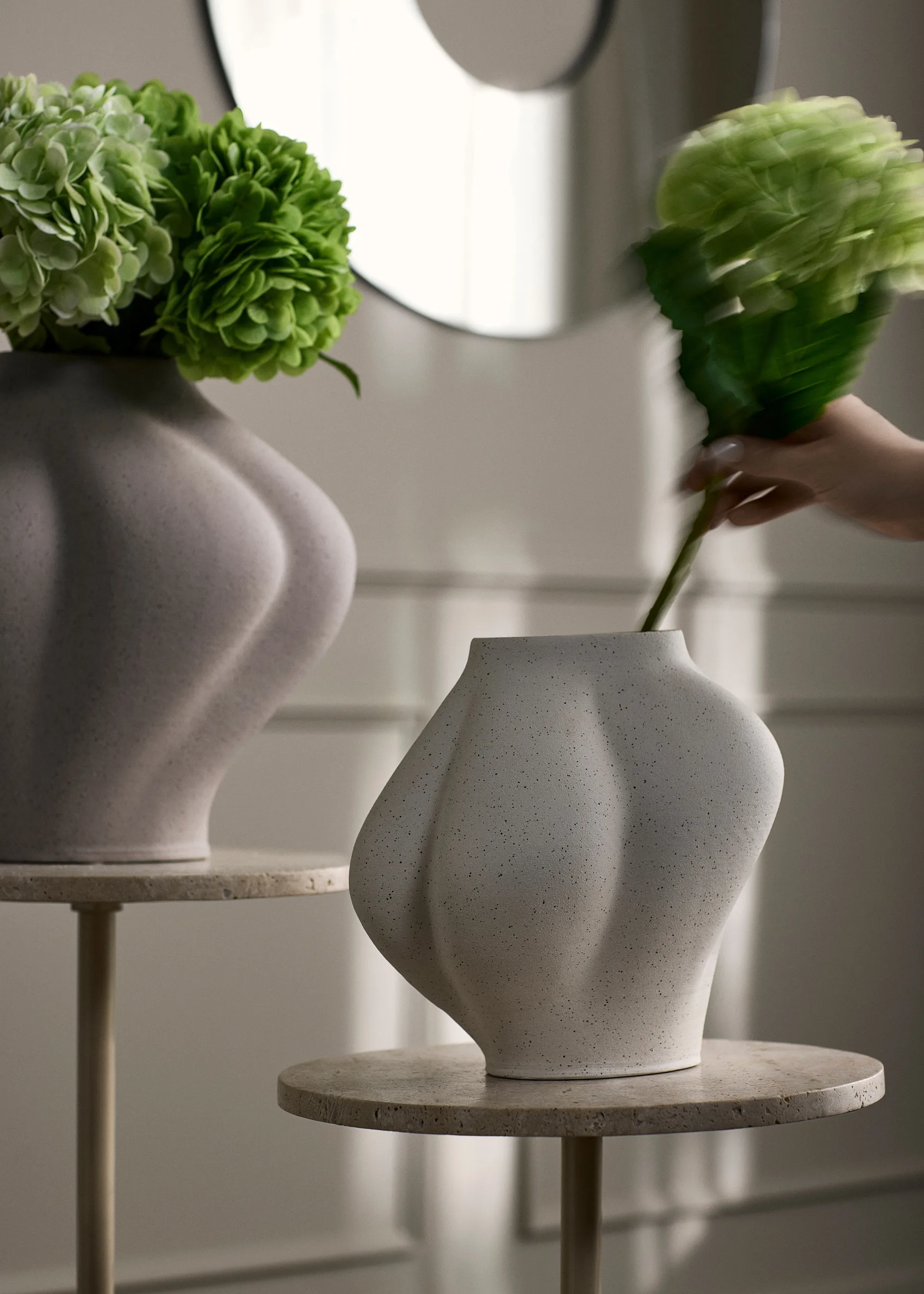 Saltare maljakko, Cream, Ø15x25 cm AYTM