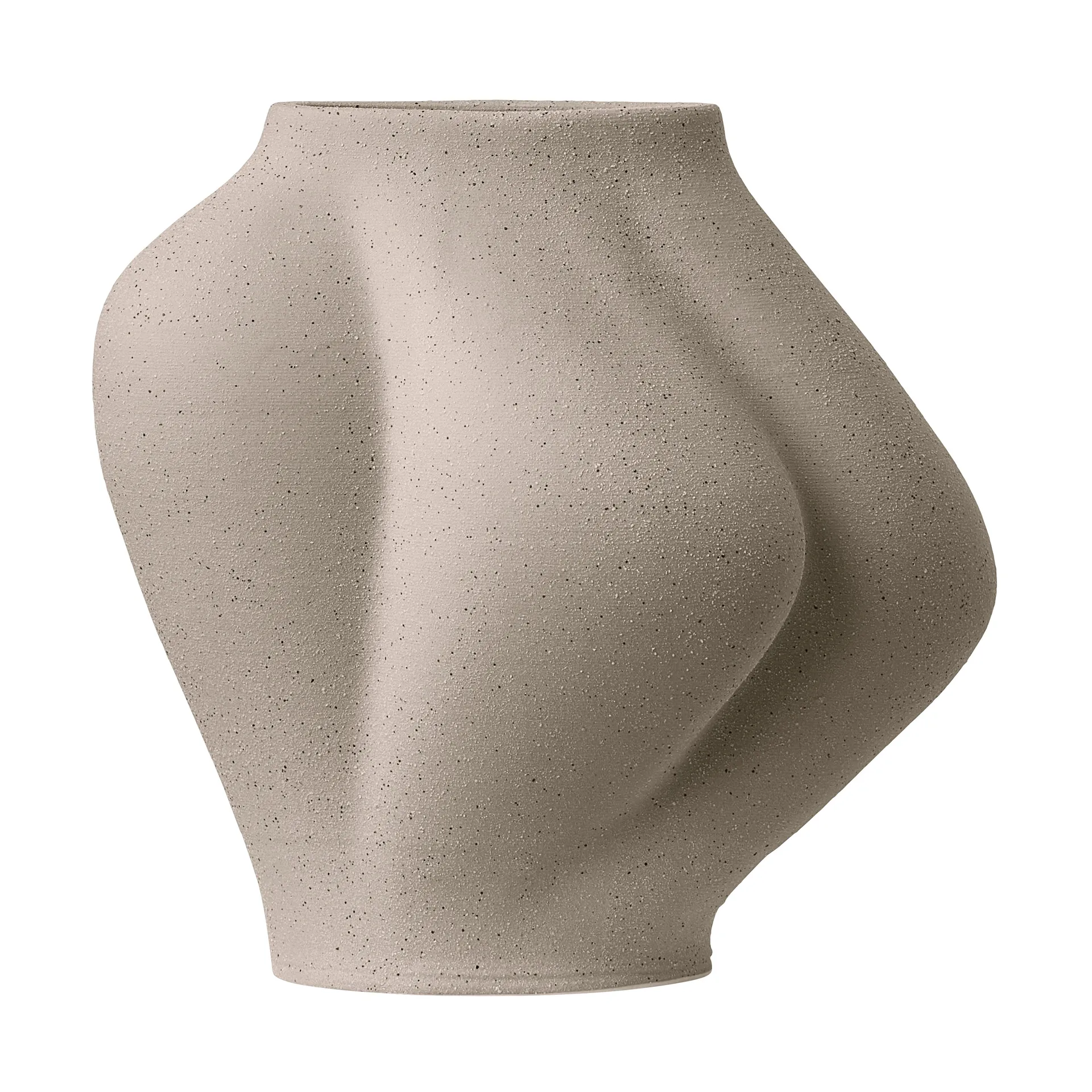 Saltare maljakko, Light Sand, Ø15×25 cm AYTM