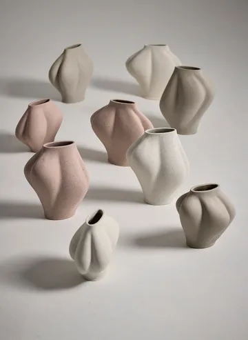 Saltare maljakko - Light Sand, Ø15×25 cm - AYTM