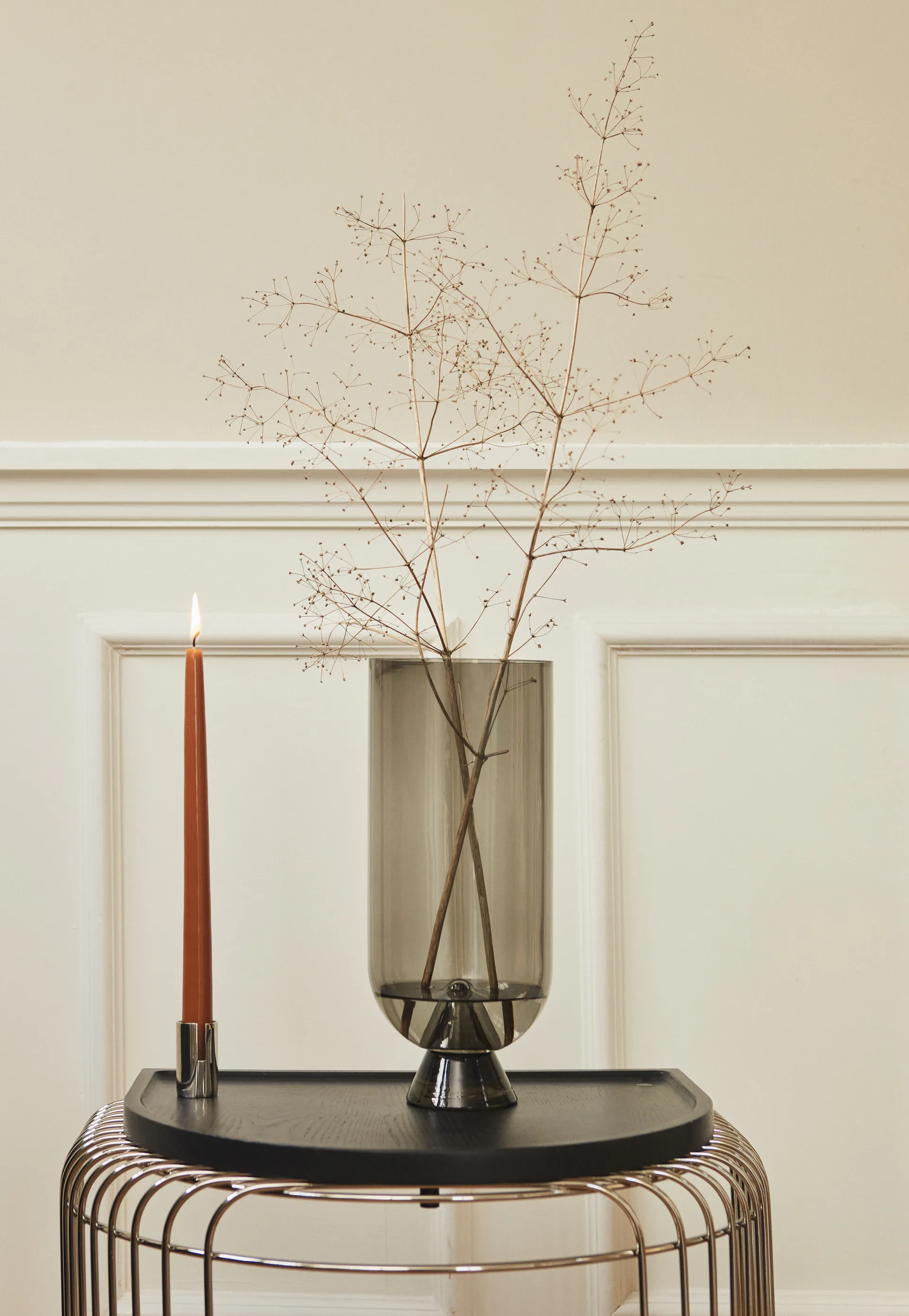 Sol kynttilänjalka 5 cm, Hopea AYTM