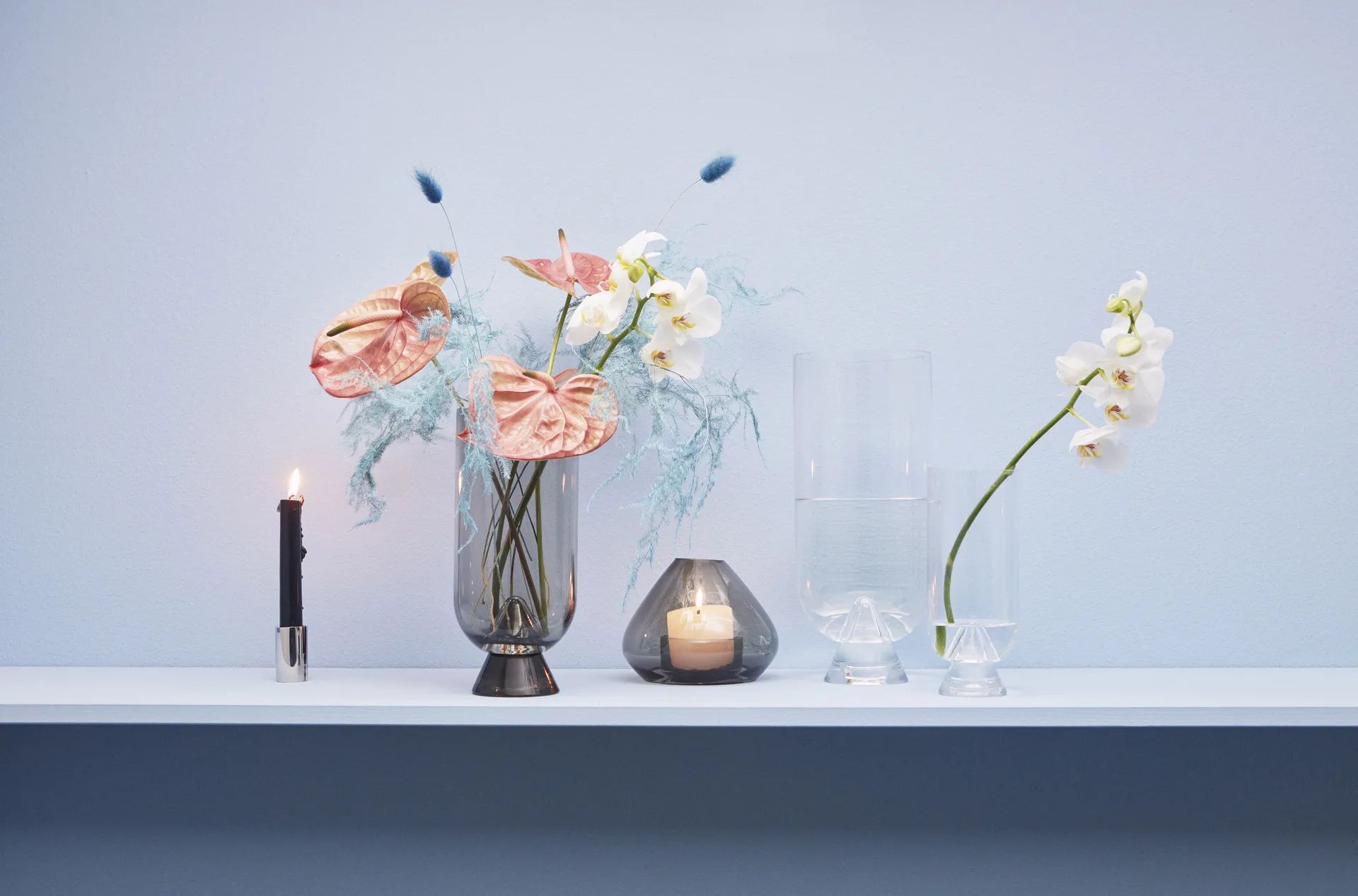 Sol kynttilänjalka 5 cm, Hopea AYTM