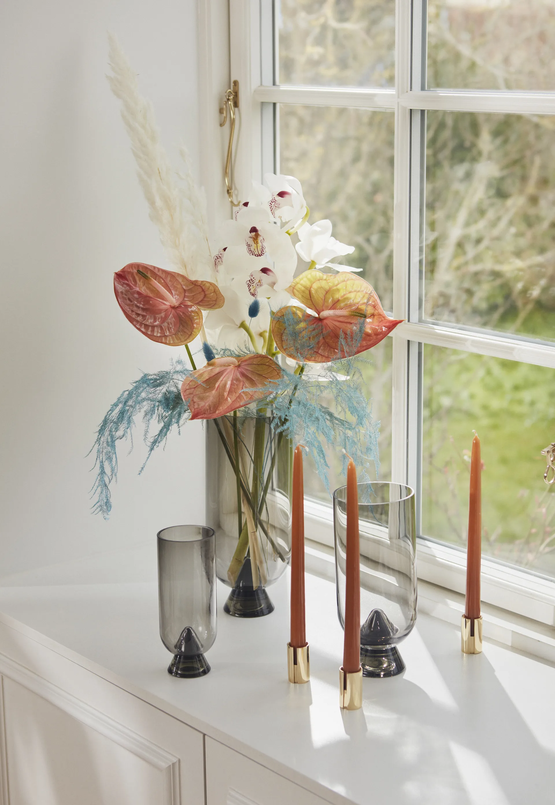 Sol kynttilänjalka 5 cm, Kulta AYTM