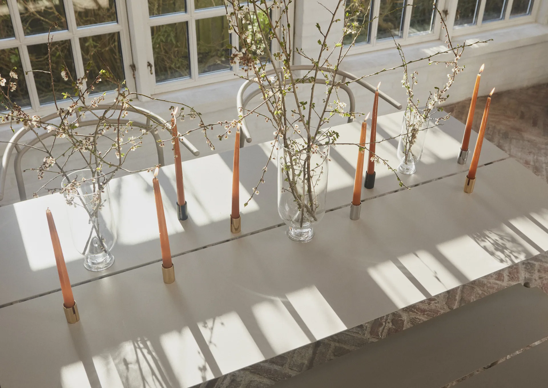 Sol kynttilänjalka 5 cm, Kulta AYTM