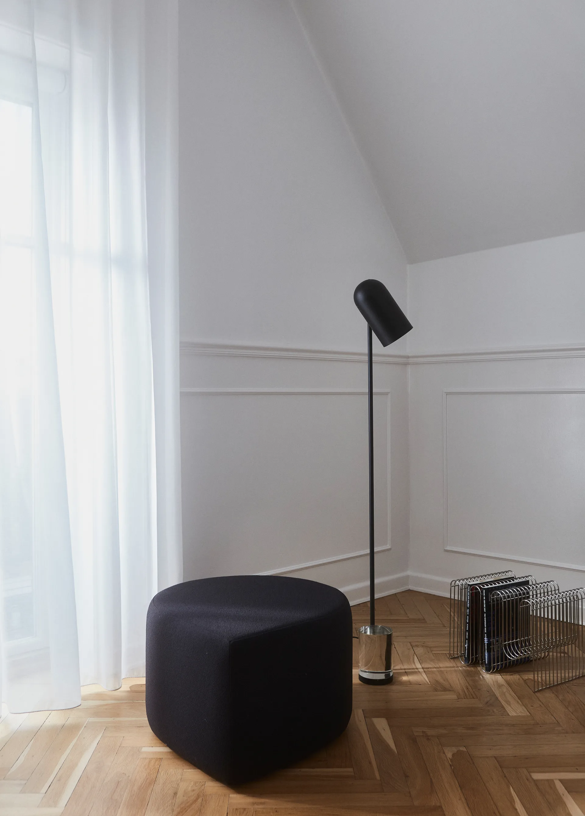 Stilla rahi bouclé, Anthracite AYTM