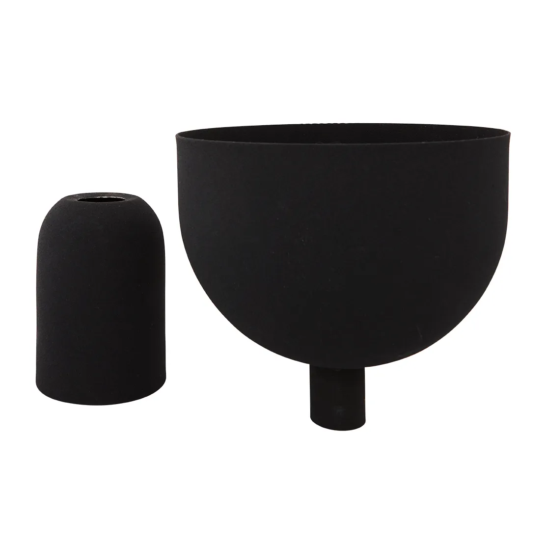 Torus ruukku Ø 22 cm, Black-black AYTM