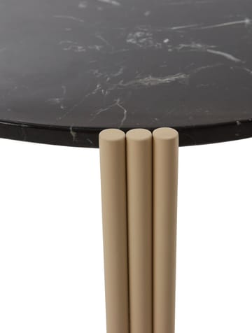 Tribus sohvapöytä Ø 80 cm - Light Sand-black - AYTM