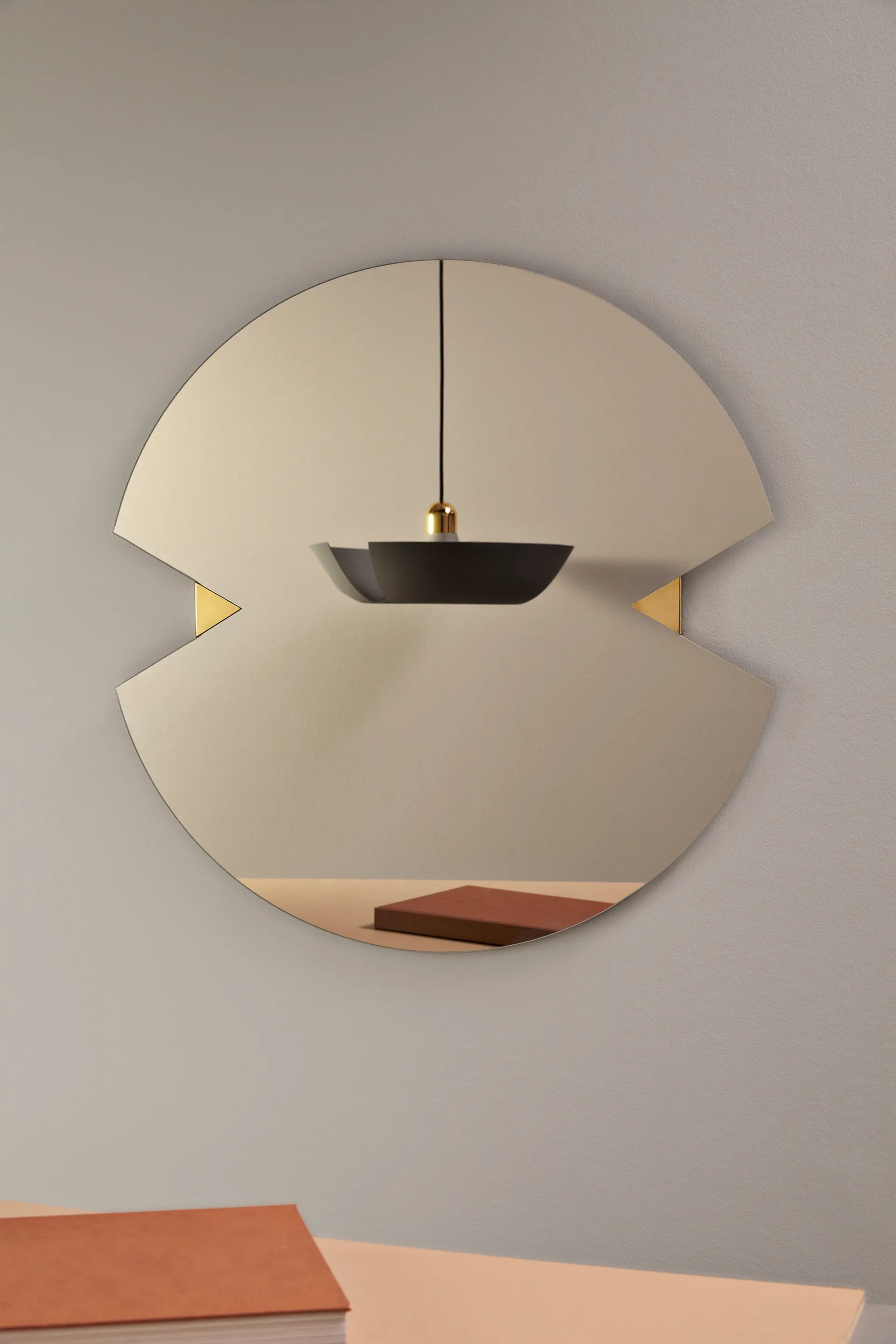 Verto peili Ø70 cm, Musta AYTM