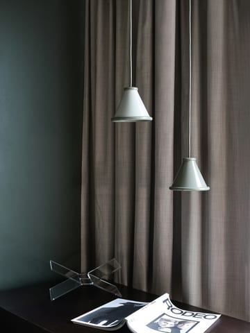Belle riippuvalaisin Ø15 cm - Pepple grey-moss harmaa - Belid