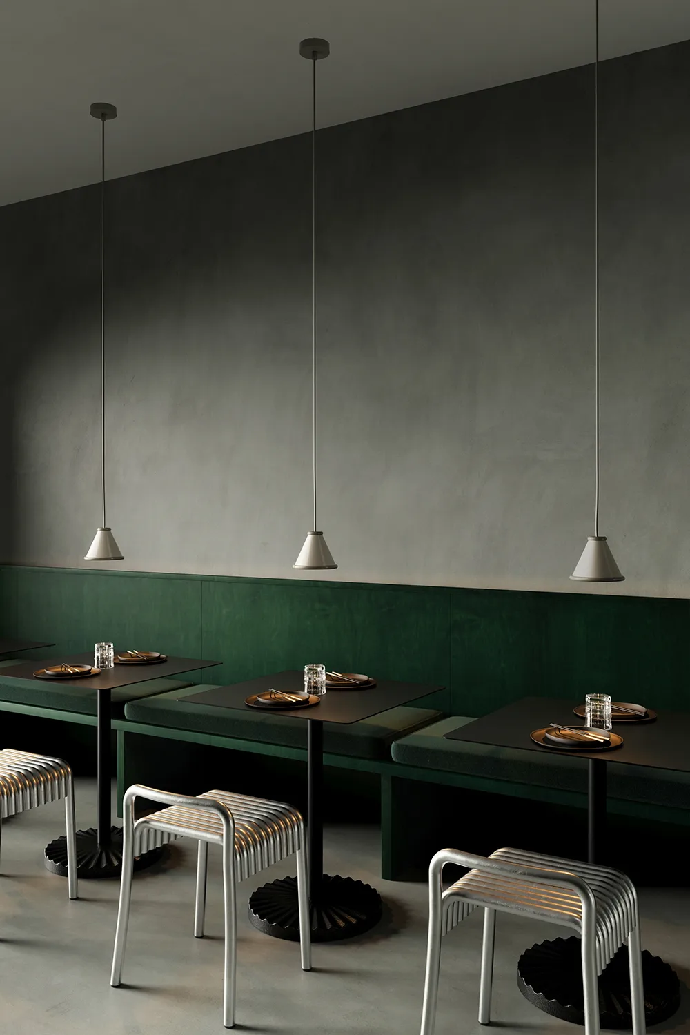 Belle riippuvalaisin Ø15 cm, Pepple grey-moss harmaa Belid