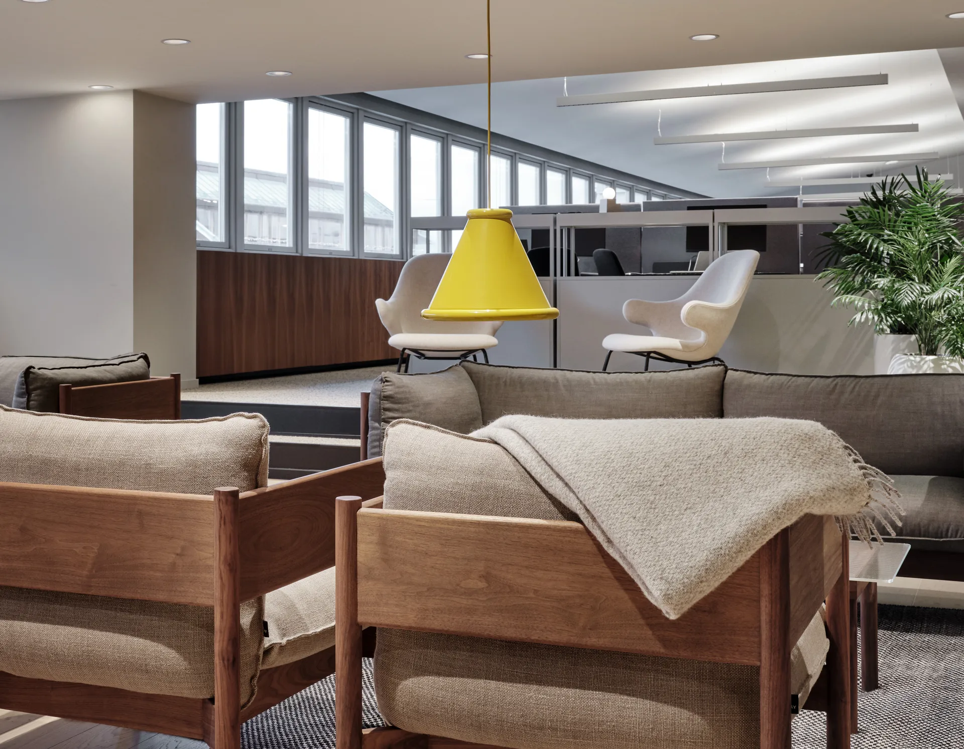 Belle riippuvalaisin Ø36 cm, Hunajankeltainen Belid